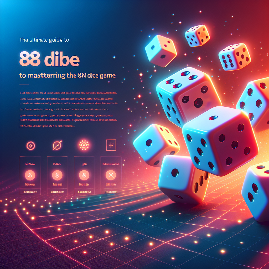 Hướng dẫn cuối cùng để thành thạo trò chơi Dice 88nn